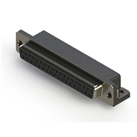 37 Position D-Sub Receptacle, Female Sockets Connector