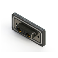 7 (5 + 2 Power) Position D-Sub, Combo Receptacle, Female Sockets Connector