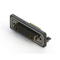 17 (15 + 2 Stromversorgung) Positionen, D-Sub, kombo , Buchse, Flanschdose Steckverbinder