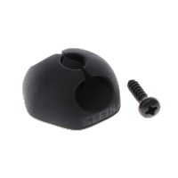 Cable Clip Black Adhesive
