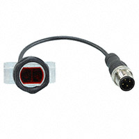 Sensor óptico 0,197" a 6,102" (5mm a 155mm) PNP - liga no escuro/liga no claro - selecionável