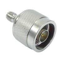 Adapter Coaxial Connector RP-SMA Plug, Female Socket To N Plug, Male Pin 50 Ohms