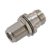 Adapter Coaxial Connector N Jack, Female Socket To N Jack, Female Socket 50 Ohms