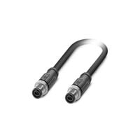 Modular Cable Plug to Plug 2P2C Single Pair Ethernet (SPE) 6.56' (2.00m) Shielded