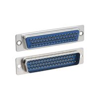 50 Position D-Sub Plug, Male Pins Connector