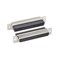 Receptacle for Female Contacts Housing D-Sub Connector 37 Position