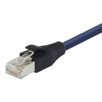 Modular Cable Plug to Plug 8p8c (RJ45, Ethernet) 100.00' (30.48m) Shielded