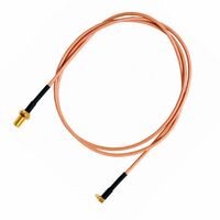 Cable Assembly Coaxial SMA to MMCX RG-316 12.00" (304.80mm)
