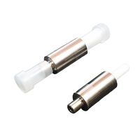 Adapter Fiber Optic Connector LC Receptacle To MU Receptacle Free Hanging (In-Line)