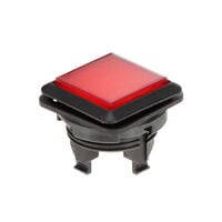 Configurable Switch Body Pushbutton, Square Illuminated - Red