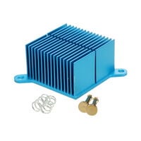 Kühlkörper Sortiert (BGA, LGA, CPU, ASIC...) Aluminium Befestigung oben