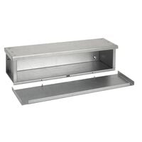 Gehäuse Metall-Stahl Unlackiert Einschl, Abdeckung L x B: 5,984" x 5,984" (152,00mm x 152,00mm) X 12,008" (305,00mm)