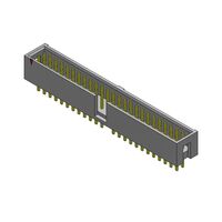 针座连接器 通孔 50 位置 0.100"（2.54mm）