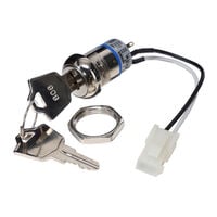 Keylock Switch 2 Position SPDT 4A (AC) 125 V AC DC Panel Mount