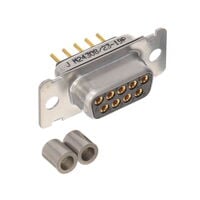 9 Position D-Sub Receptacle, Female Sockets Connector