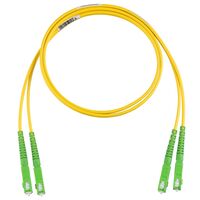 Cable Fiber Optic LC/APC To SC/APC 9/125 26.2' (8.0m)