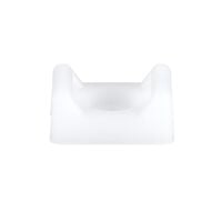 Doppelöffnung Kabelbinder - Halter und Montagematerial Natürlich Schraube