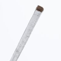 Silber Glasfaser Gewunden - geflochten Ummantelung, isoliert 0,750" (19,05mm) 100' (30,48m)