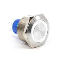 按钮开关 SPDT 防破坏，发光 前面板安装