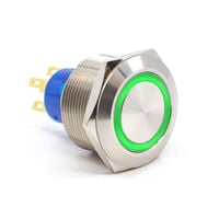 按钮开关 SPDT 防破坏，发光 前面板安装