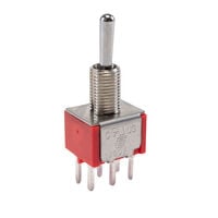 拨动开关 DPDT 通孔