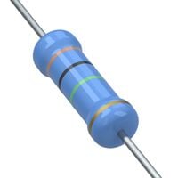 1 MOhms ±5% 0.5W, 1/2W Through Hole Resistor Axial Flame Retardant Coating, Pulse Withstanding, Safety Metal Film