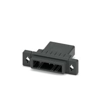 5 Rectangular Connectors - Housings Plug Black 0.150" (3.81mm)