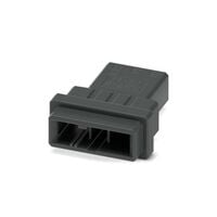 3 Rectangular Connectors - Housings Plug Black 0.200" (5.08mm)