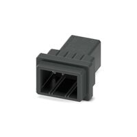 6 Rectangular Connectors - Housings Plug Black 0.150" (3.81mm)