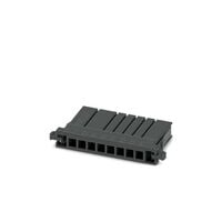 8 Rectangular Connectors - Housings Plug Black 0.150" (3.81mm)