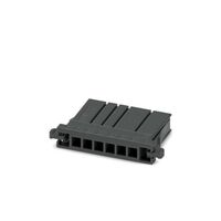 6 Rectangular Connectors - Housings Plug Black 0.150" (3.81mm)