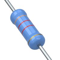 1.2 kOhms ±5% 1W Through Hole Resistor Axial Flame Retardant Coating, Pulse Withstanding, Safety Metal Film