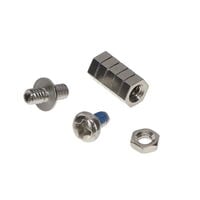 Zeshoekige afstandhouder Met schroefdraad Stainless Steel 0,400" (10,15mm)