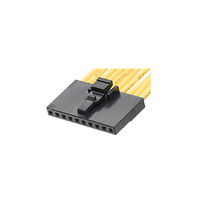 7 Rechteckige Steckverbinder - Gehäuse Buchse Schwarz 0,079" (2,00mm)