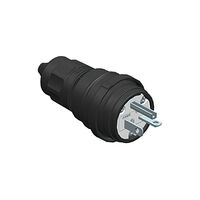 电源连接器 插头，公型片状插脚 NEMA 6-20P 自由悬挂