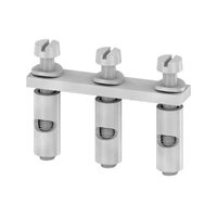 3 Position Terminal Block, Cross Connection Jumper Screw In