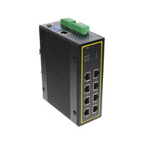 Sieć Przełącznik - zarządzany 8 Port IP30