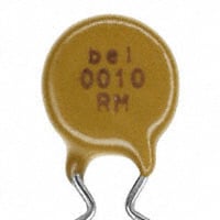 Polymerisch Rückstellbare PTC-Sicherung 120V 100 mA Ih Durchkontaktierung Radial, Knopfzelle