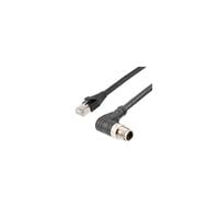 Cable Assembly Circular 08 pos Male, Right Angle to RJ45, 8p8c 16.40' (5.00m)