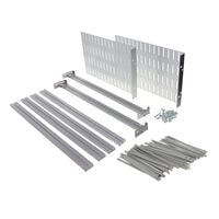Aluminum Subrack Kit 4U = 7.000" (177.80mm)