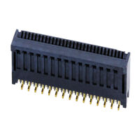 30 Position FFC, FPC Connector Contacts, Vertical - 1 Sided 0.020" (0.50mm) Surface Mount