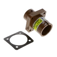 1 (strøm) Flerpolet rundkontakt Stikkontakt-kontakthus Panelmontering