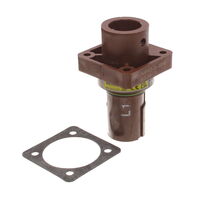 1 (strøm) Flerpolet rundkontakt Stikkontakt-kontakthus Panelmontering