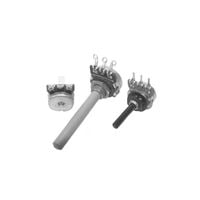 47k Ohm 1 Gang Linear Through Hole Potentiometer 1.0 Turns Carbon 0.4W PC Pins