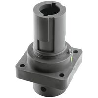 1 (strøm) Flerpolet rundkontakt Stikkontakt-kontakthus Panelmontering