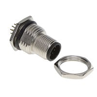 10 Positionen, Rundsteckverbinder Buchse, Steckverbinder Lötverbindung