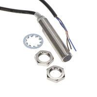 Inductive Proximity Sensor 0.079" (2mm) IP67, IP69K Cylinder, Threaded - M12