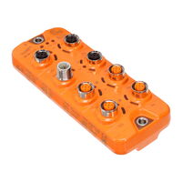 Input, Output Unit 8 Connector Opening, Dust Tight, Waterproof Orange