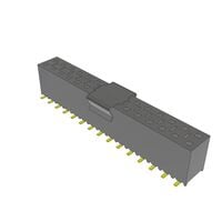 30 Position Receptacle, Pass Through Connector 0.100" (2.54mm) Surface Mount Gold