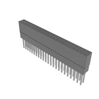 46 Position Elevated Socket Connector 0.100" (2.54mm) Through Hole Gold